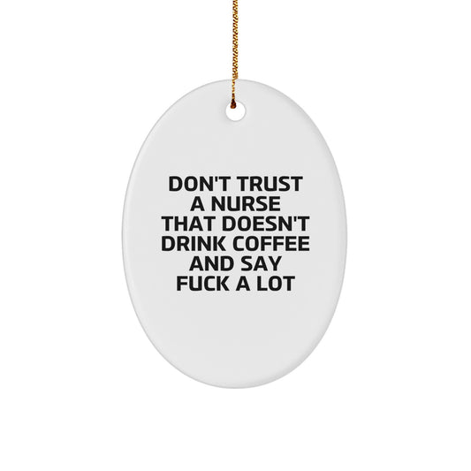 Nurse Favorite Christmas Ornament for Kids Holiday Keepsake Gift - Image 1