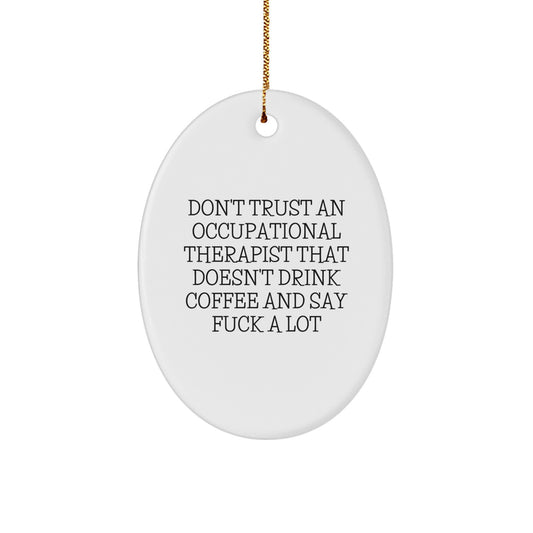 Christmas Unique Gift for Coworkers Occupational Therapist Coffee-Lover - Image 1
