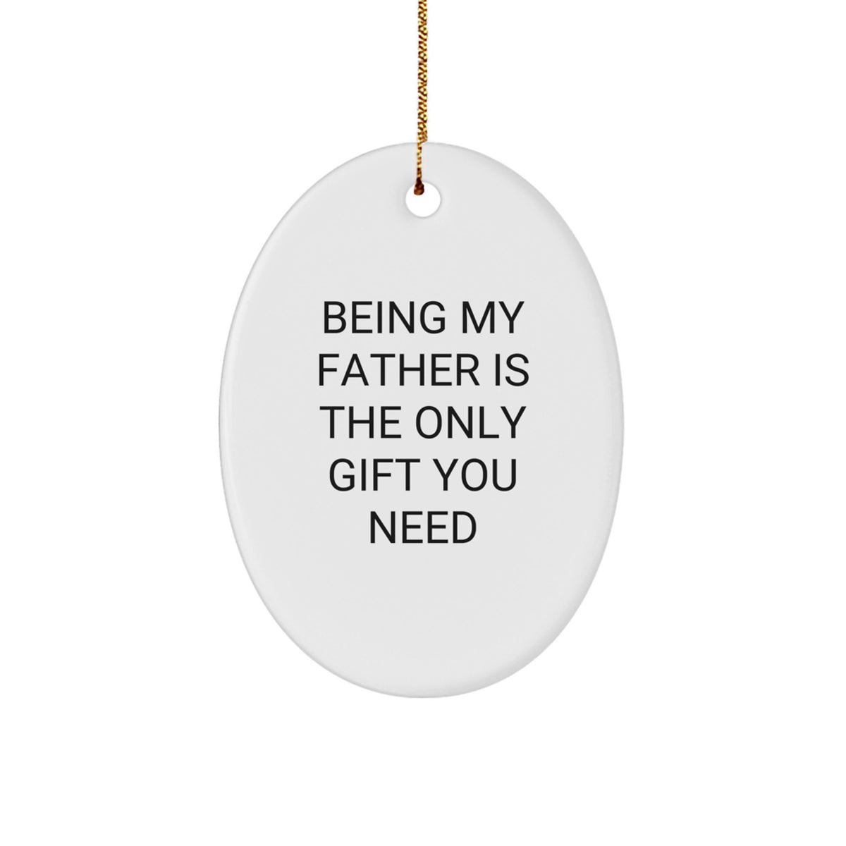 Father Christmas Ornament for a Sibling – Favorite Bright Gift - Image 1