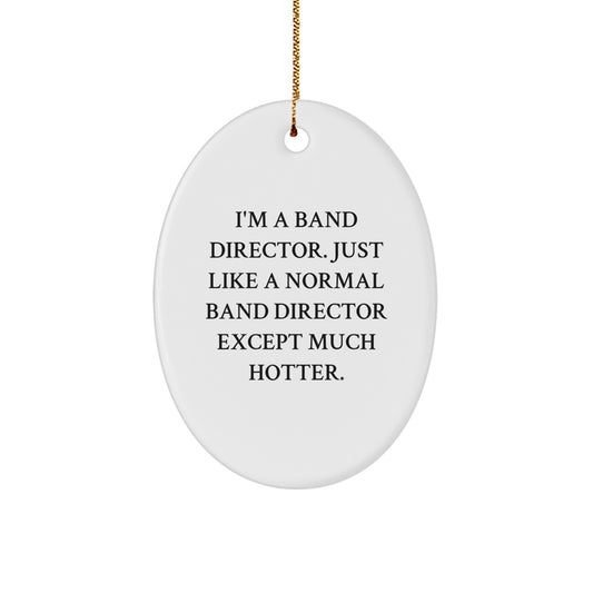Band Director Christmas Ornament – Favorite Gift for Happy Kids, Surprise - Image 1