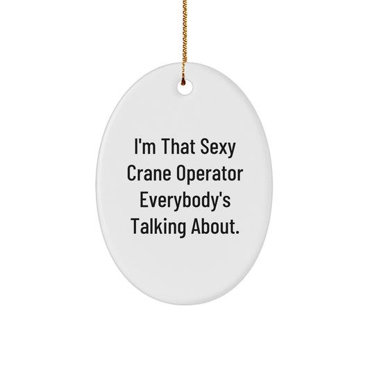 Sexy Crane Operator Gifts from Friends for Men Christmas Unique Presents - Image 1