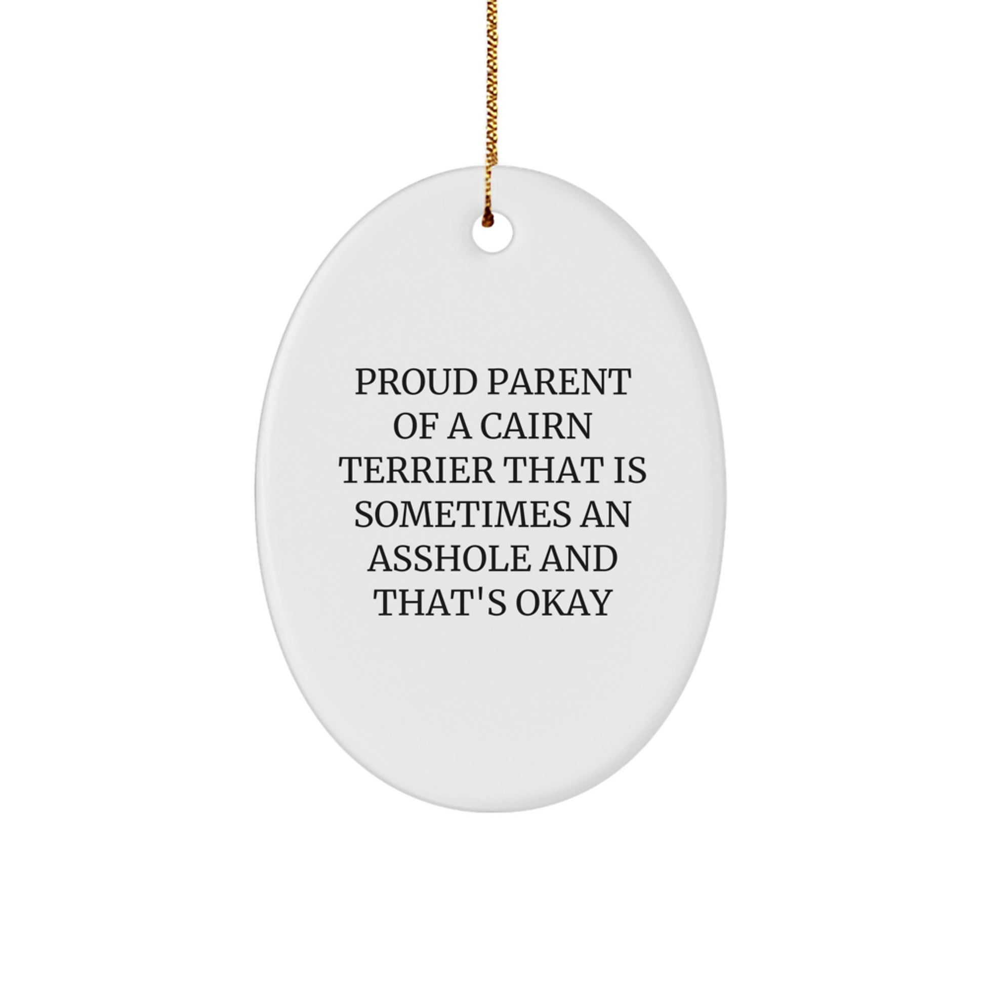 Funny Cairn Terrier Dog Gifts from Men to Family for Christmas Unique - Image 1
