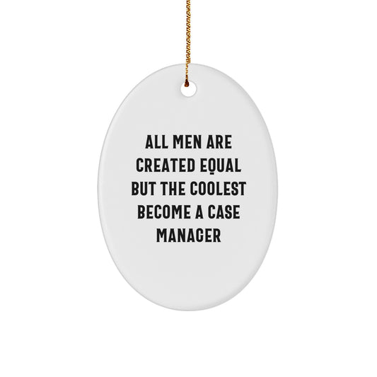 Case Manager Christmas Ornament for Her Present Gift - Image 1