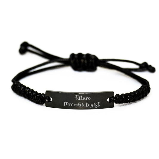 Unique Funny Microbiologist Gifts for Men Women Friends Family - Rope Bracelet for Future Microbiologist Birthday Unique Gifts from Friends - Image 1