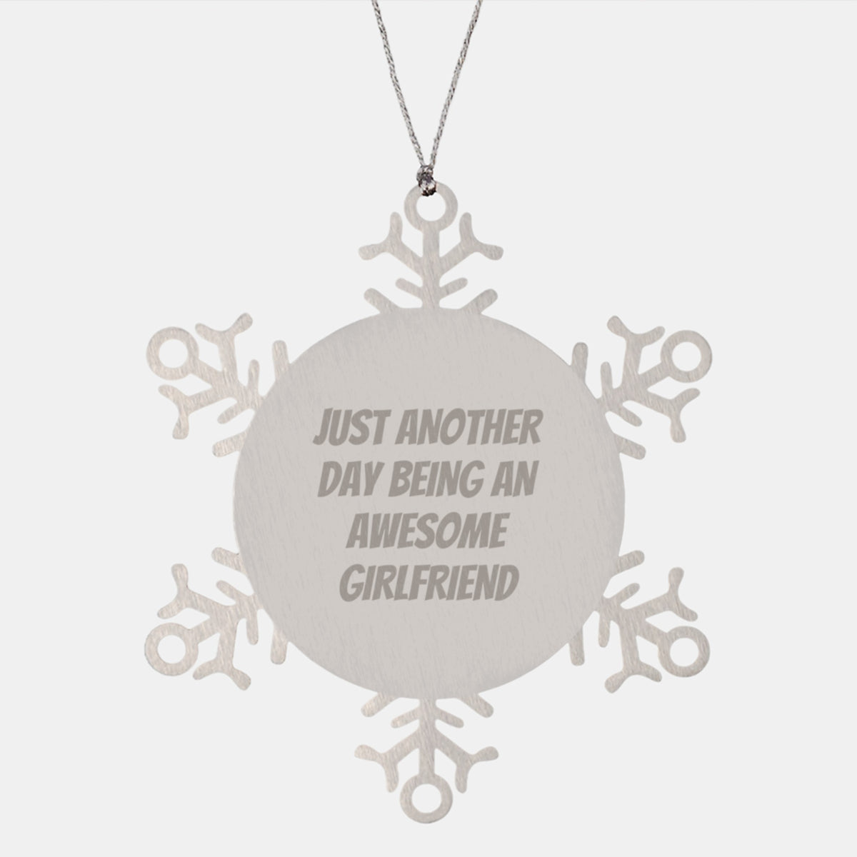 Girlfriend Christmas Ornament Essential Gift Celebrating An Awesome - Image 1