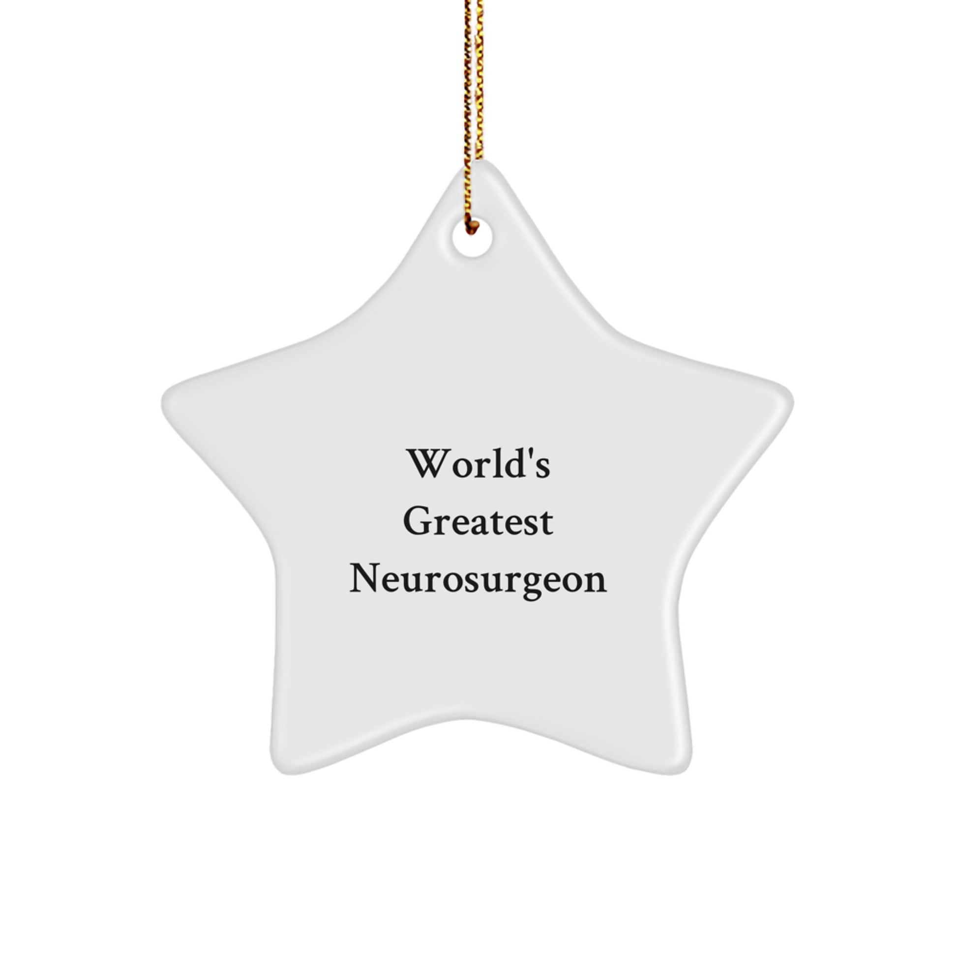 Funny World's Greatest Neurosurgeon Christmas Unique Gifts from Friends and Family for Him - Image 1