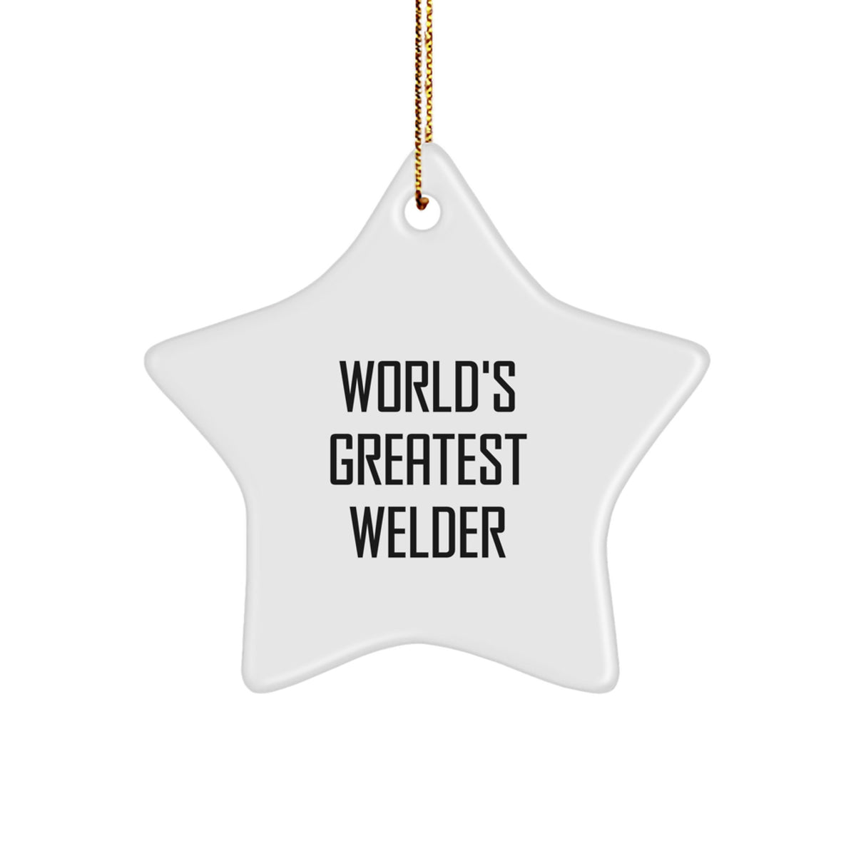 Welder Christmas Ornament Gift Favorite Keepsake for Kids - World's - Image 1