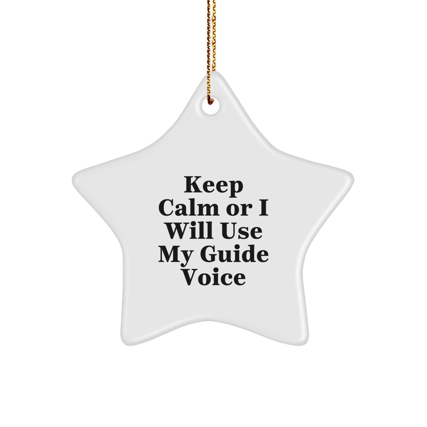 Funny Guide Star Ornament Gifts from Family for Guide Friends and Family Members This Christmas - Image 1
