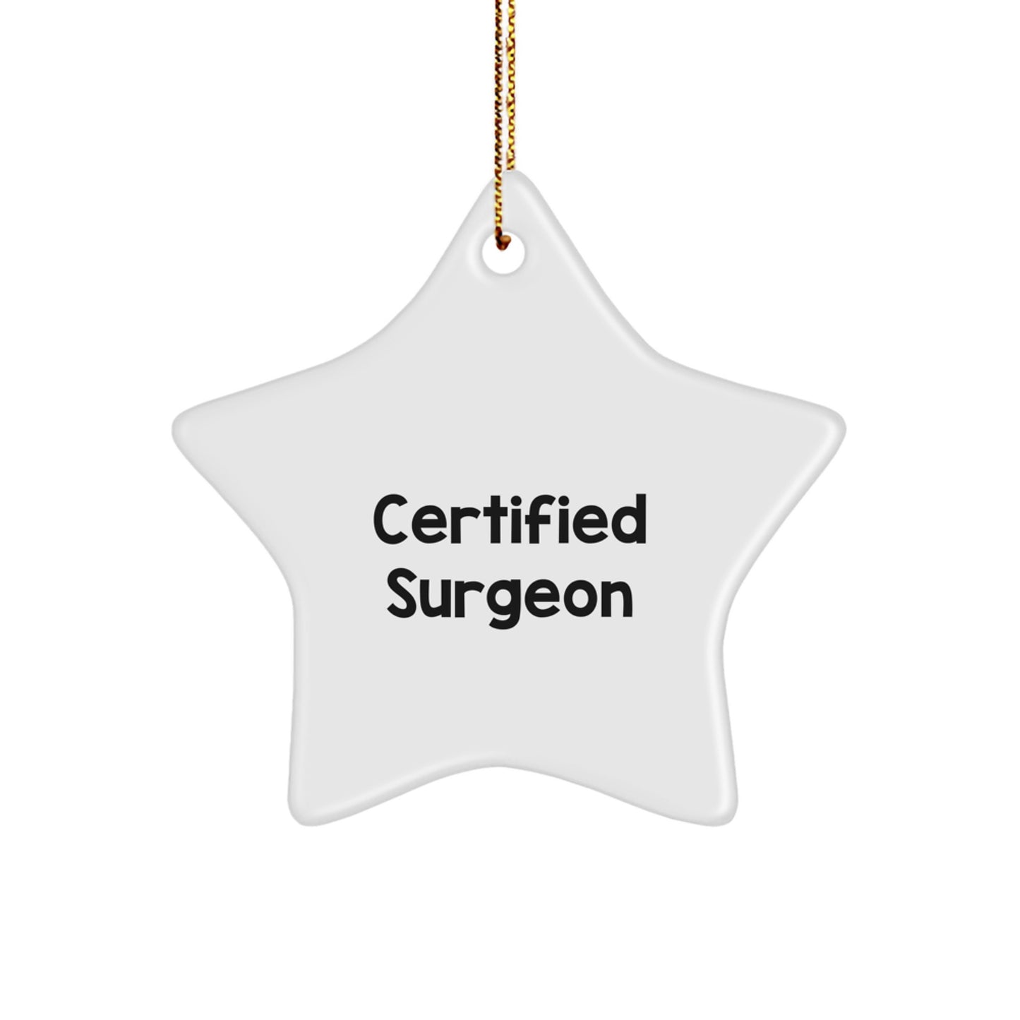 Funny Surgeon Gifts from Men to Christmas Unique Gifts for Certified Surgeon - Image 1