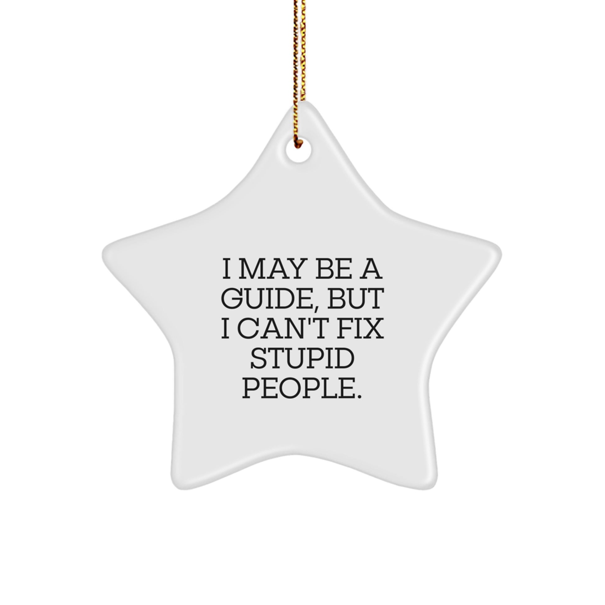 Guide Keepsake Christmas Ornament for Him Gift Surprise Holiday Keepsake - Image 1