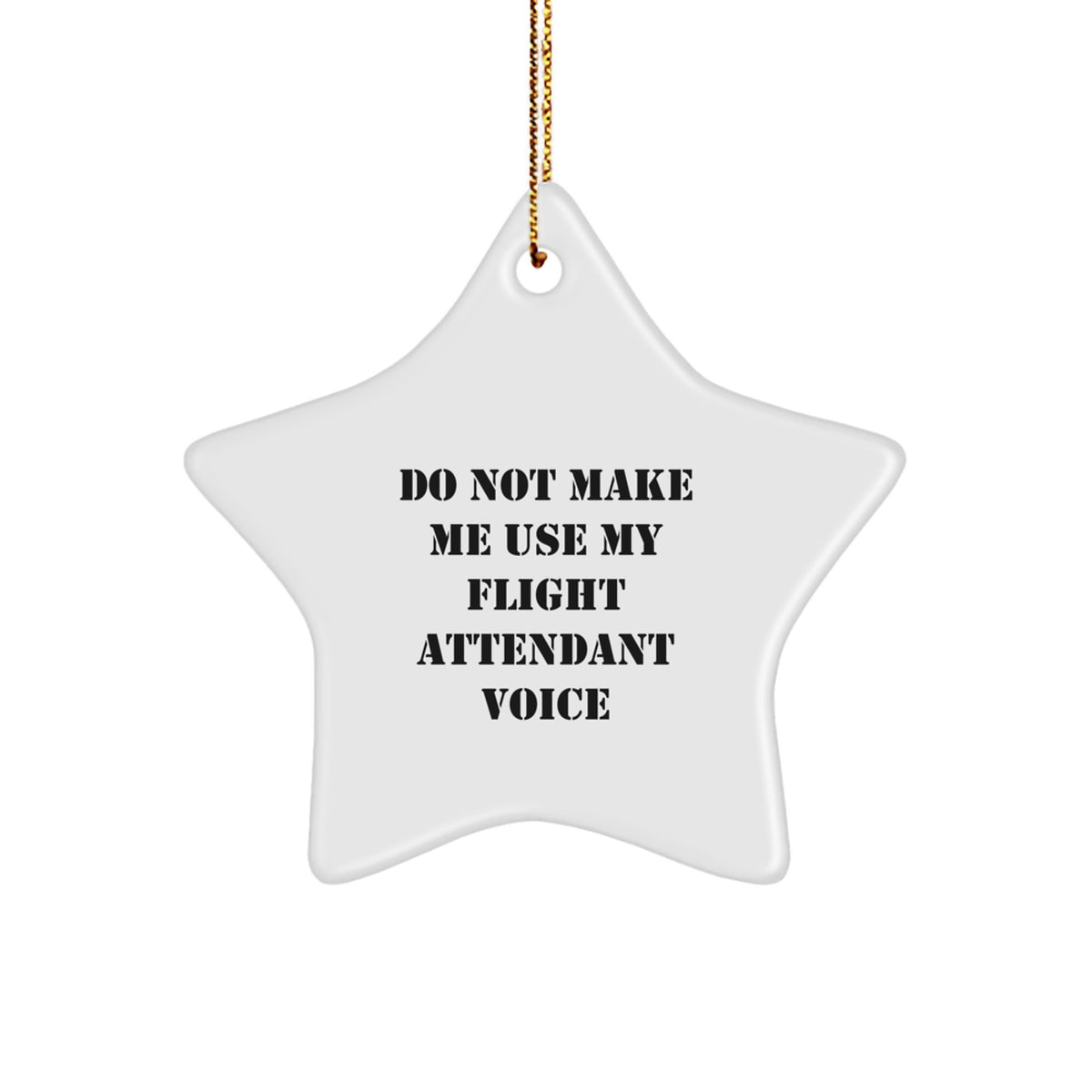 Collectible Star Christmas Ornament Gift for Neighbors - Flight - Image 1