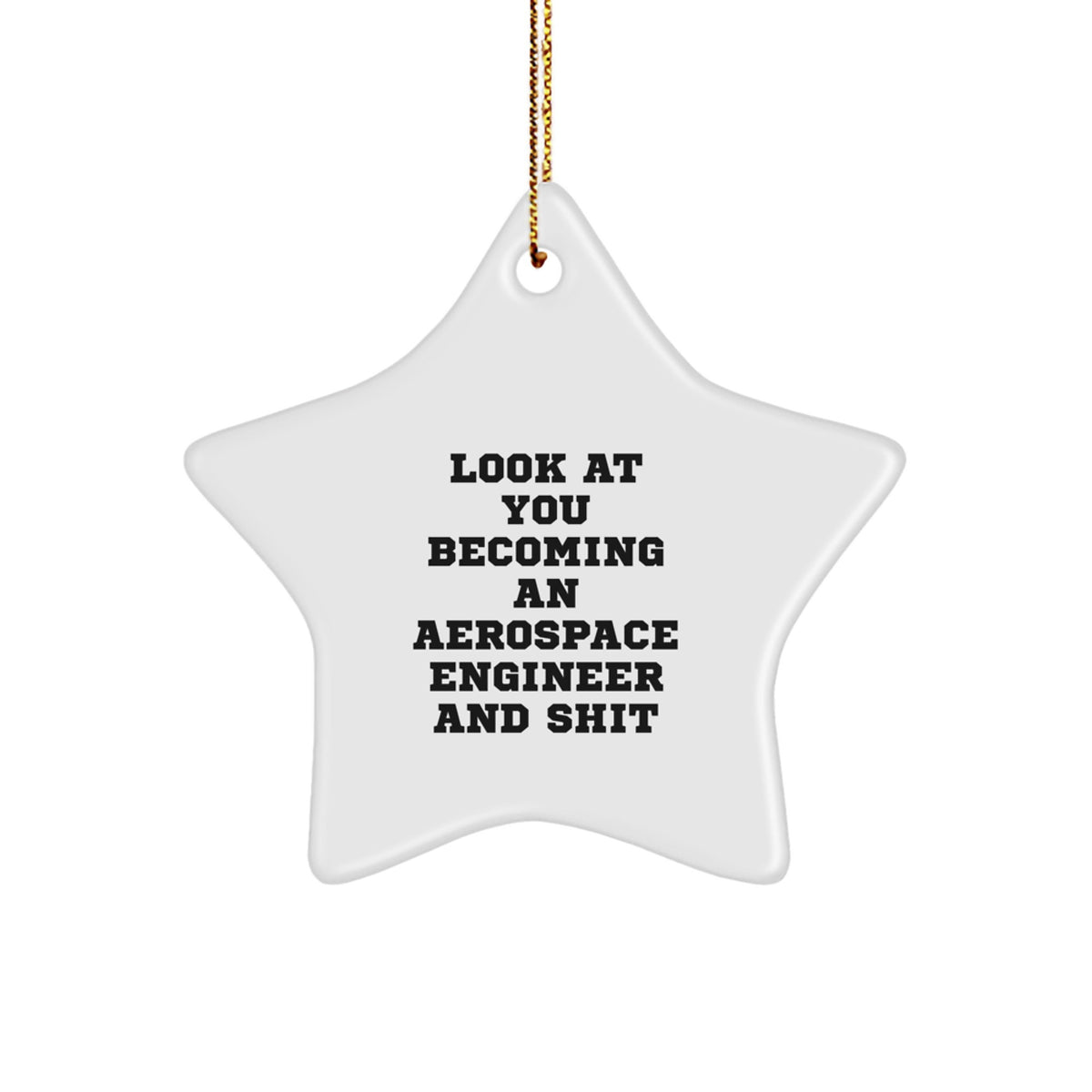 Christmas Gift Inspiring Aerospace Engineer Present for Her - Look At - Image 1