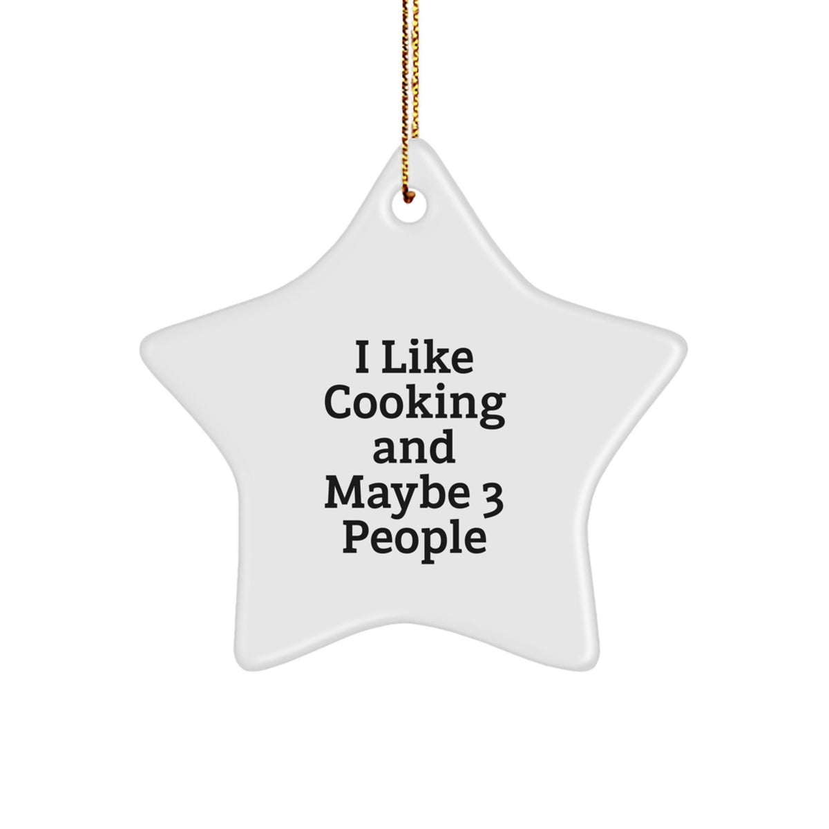 Christmas Ornament Cooking And Maybe 3 People Idea Gift for Coworkers - Image 1