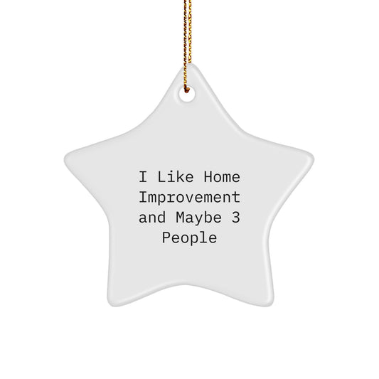 Home Improvement Keepsake Christmas Ornament for Him Gift - Image 1