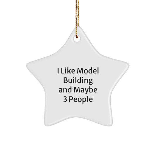 Model Building Favorite Star Ornament for Kids Christmas Gift - Image 1