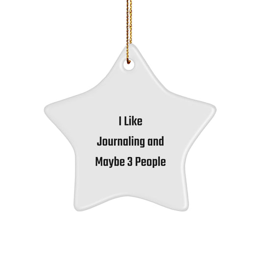 Christmas Ornament Gift Journaling And Maybe 3 People Idea for Coworkers - Image 1