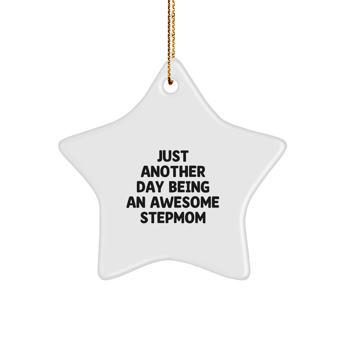 Stepmom Favorite Christmas Ornament for Kids Gift - Image 1