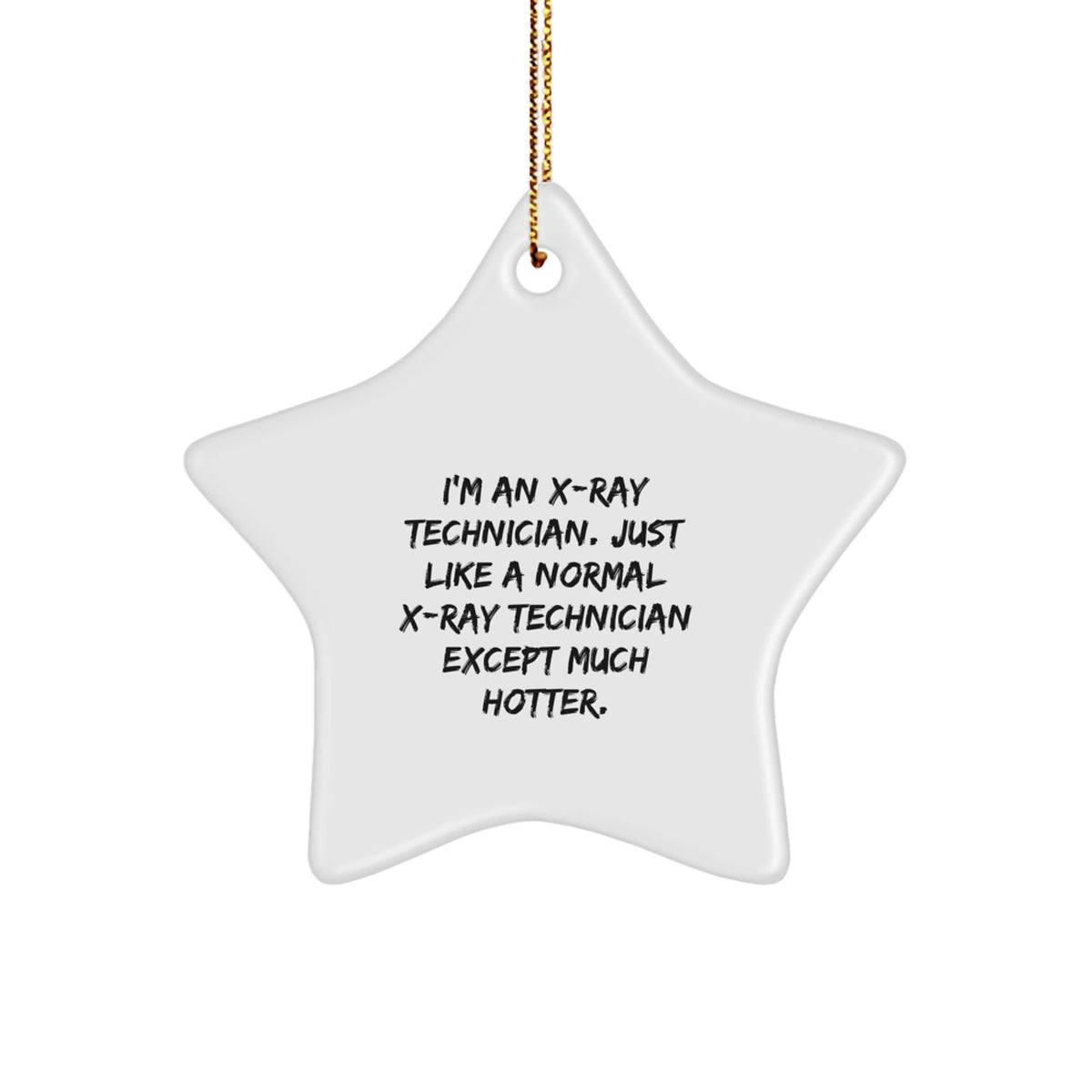 X-Ray Technician Keepsake Christmas Ornament for Him Holiday Gift - Image 1