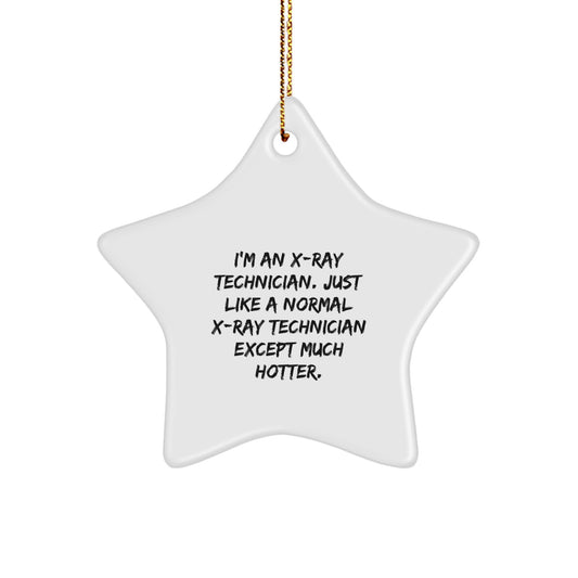 X-Ray Technician Keepsake Christmas Ornament for Him Holiday Gift - Image 1