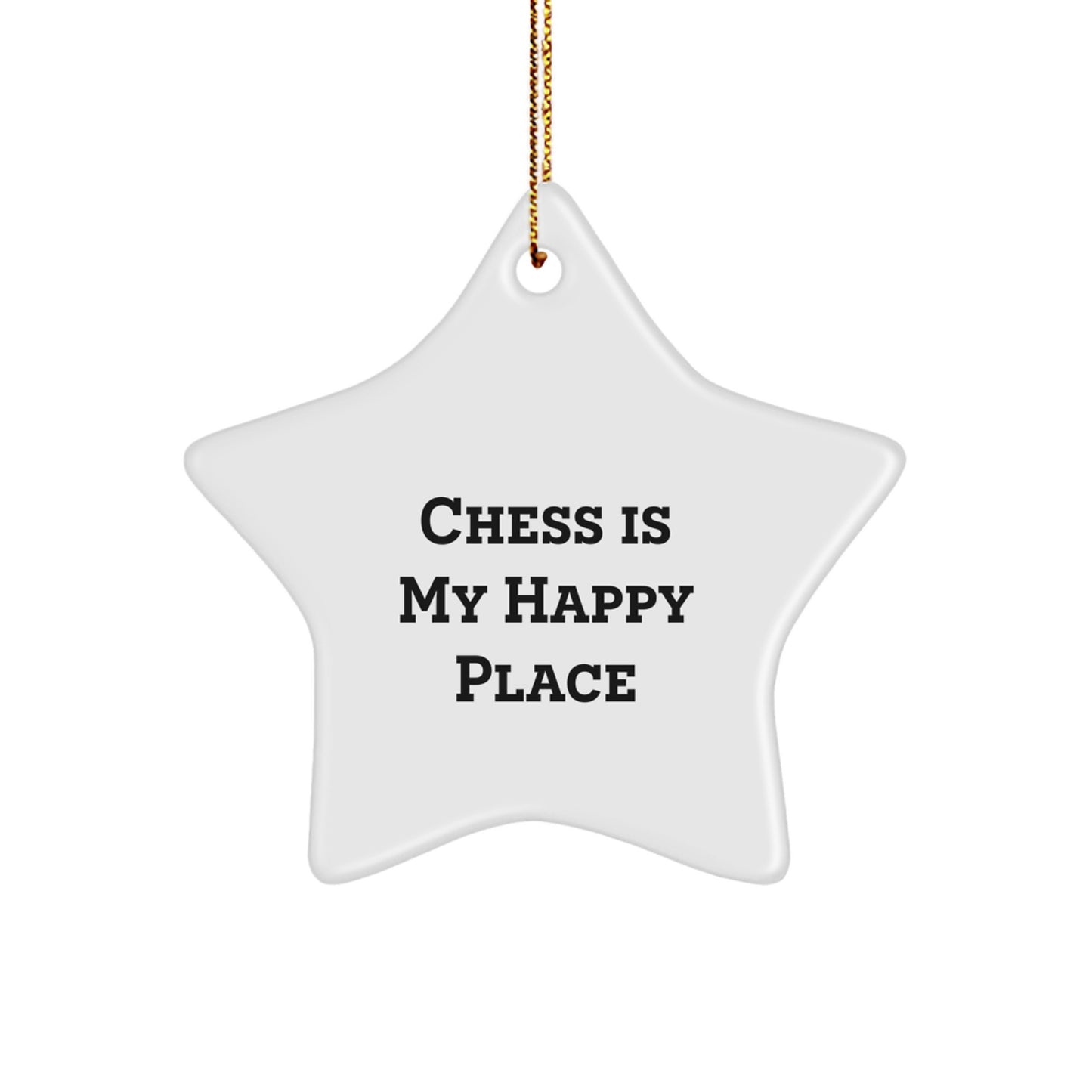 Christmas Gift for Her Chess Ornament Present - Image 1