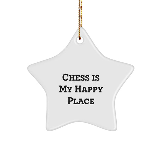 Christmas Gift for Her Chess Ornament Present - Image 1