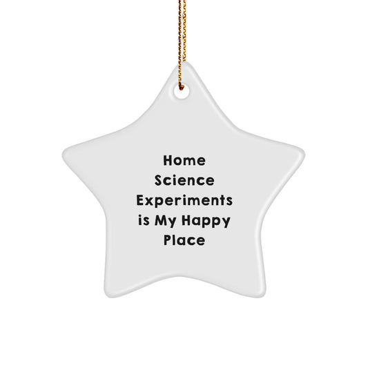 Home Science Experiments Keepsake Christmas Ornament for Him Gift - Image 1