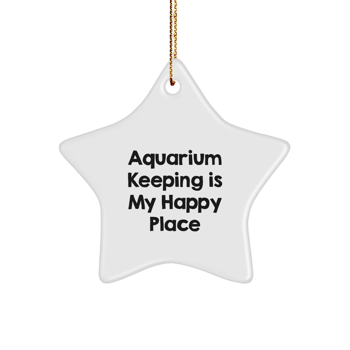 Gifts for Aquarium Keeping Enthusiasts - Inspirational Star Ornament, Ideal Gifts from Friends to Family for Christmas - Image 1