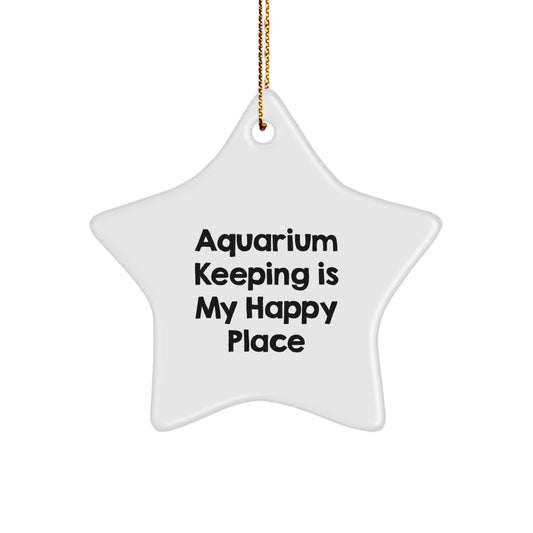 Gifts for Aquarium Keeping Enthusiasts - Inspirational Star Ornament, Ideal Gifts from Friends to Family for Christmas - Image 1